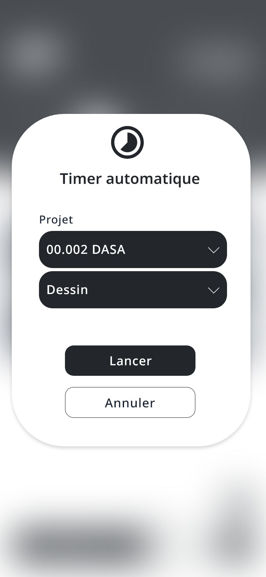 Pointeuse — réalisation Fish Studio (Automatisation)